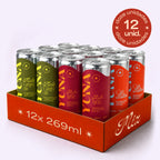 YUNA Mix: caixa com 12 latas de 269 ml dos três sabores